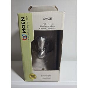 MOEN SAGE Single Robe Hook‎ DN6803BN Brushed Nickel